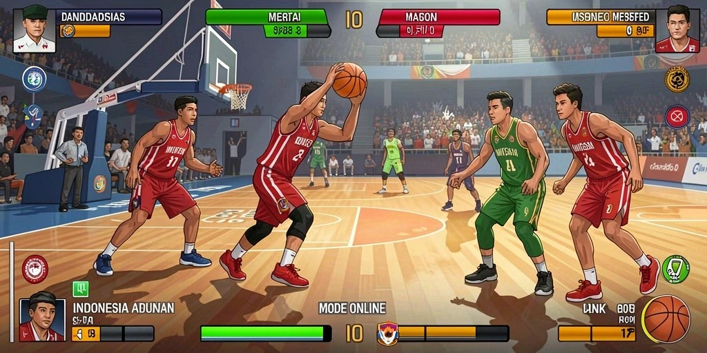 Mode multiplayer yang seru dan kompetitif.