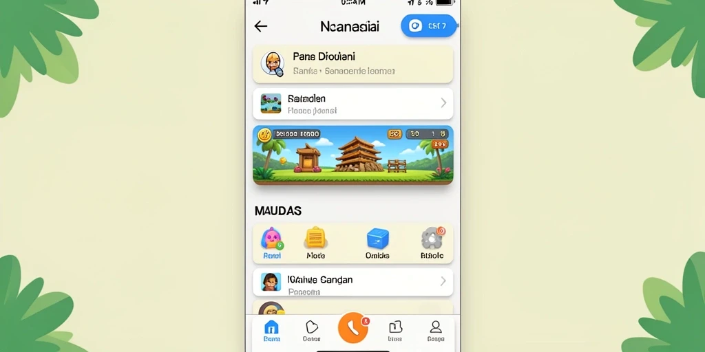 Level dengan tantangan yang semakin seru.