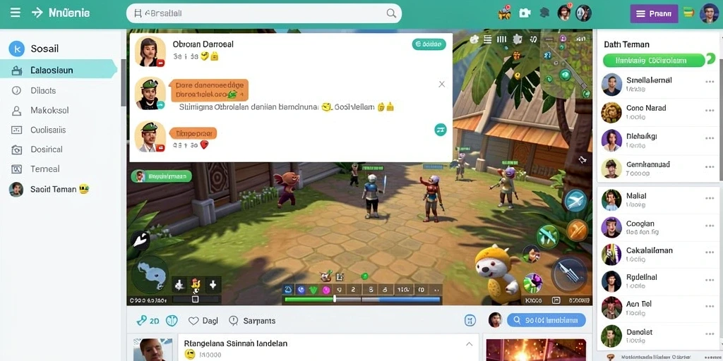 Fitur multiplayer yang sangat seru dan interaktif.