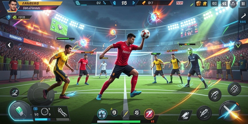 Pengalaman bermain yang mendebarkan setiap saat.