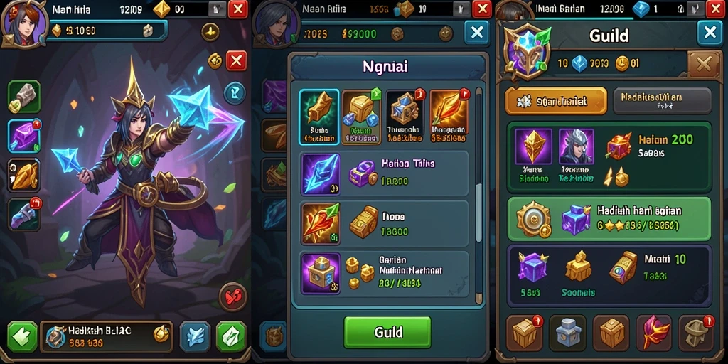 Menampilkan aksi seru di dalam mode multiplayer.