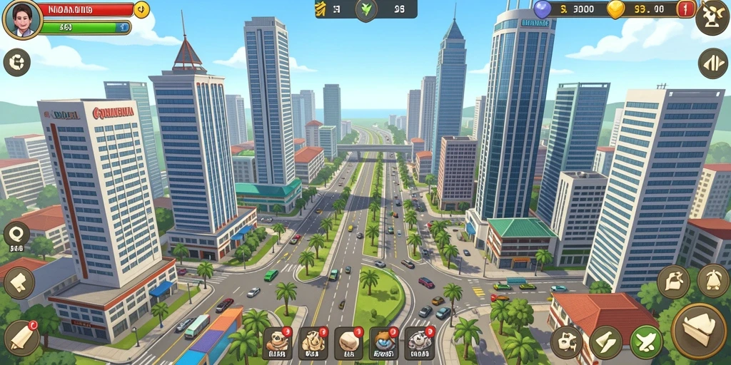Screenshot menunjukkan interaksi sosial antar pemain.