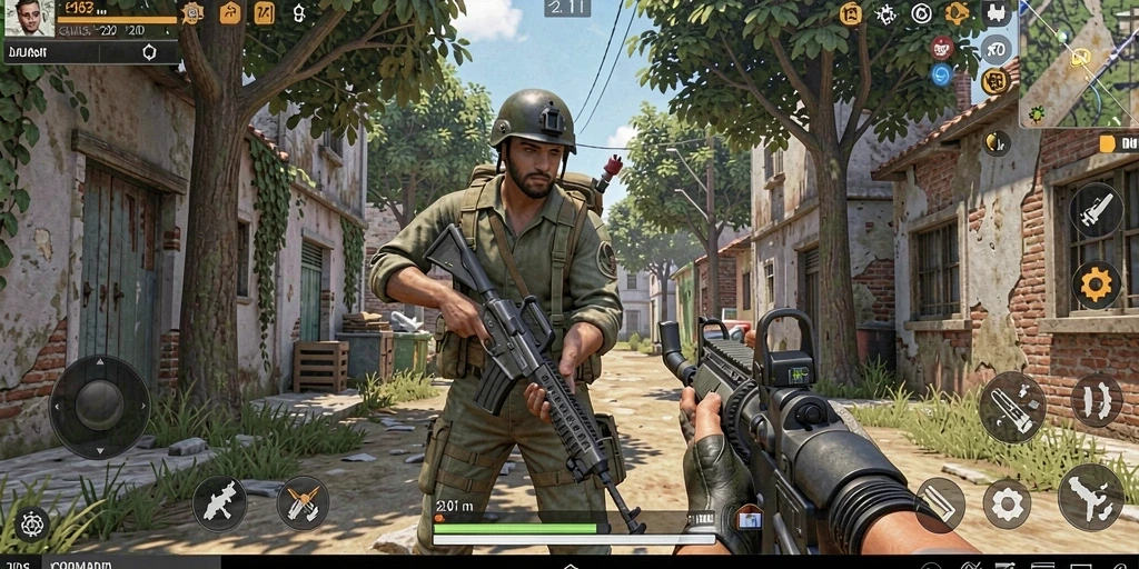 Pengguna bersaing di mode multiplayer yang mendebarkan.