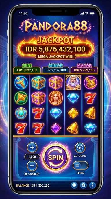 pandora88 — layar beranda